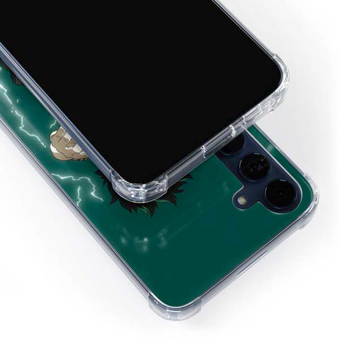 My Hero Academia Deku Season 4 Galaxy A35 5G Clear Case